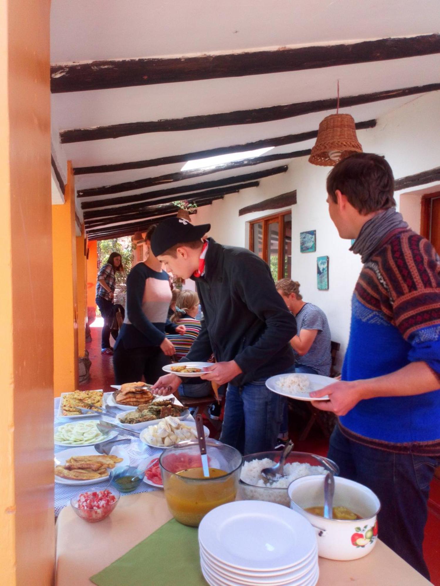Ecolodge Ccatan 乌鲁班巴 外观 照片
